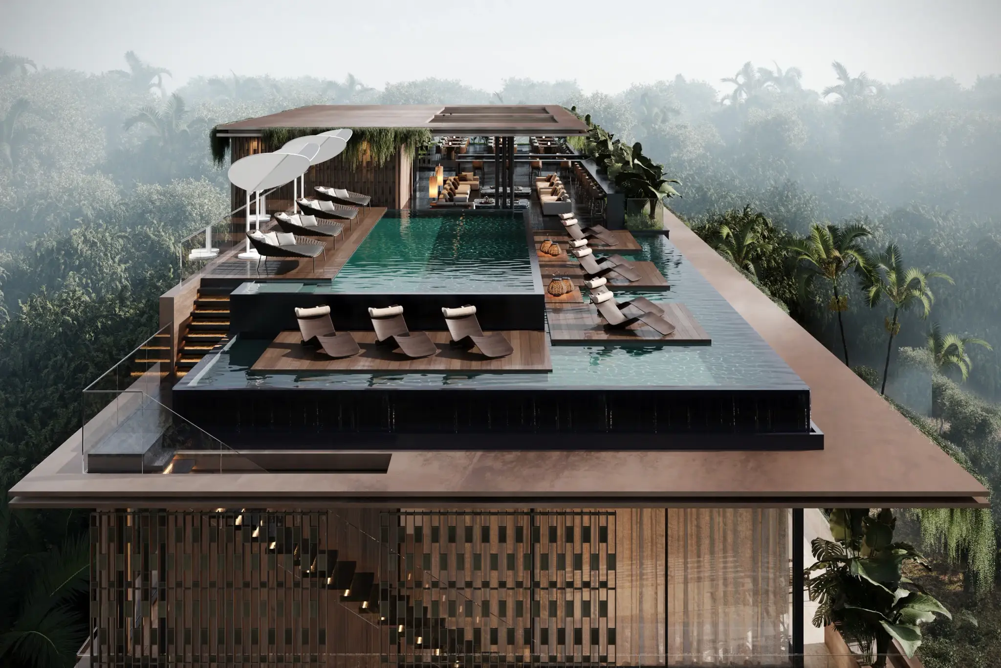 ADDRESSBALI® beachfront exterior at Pantai Lima, Pererenan