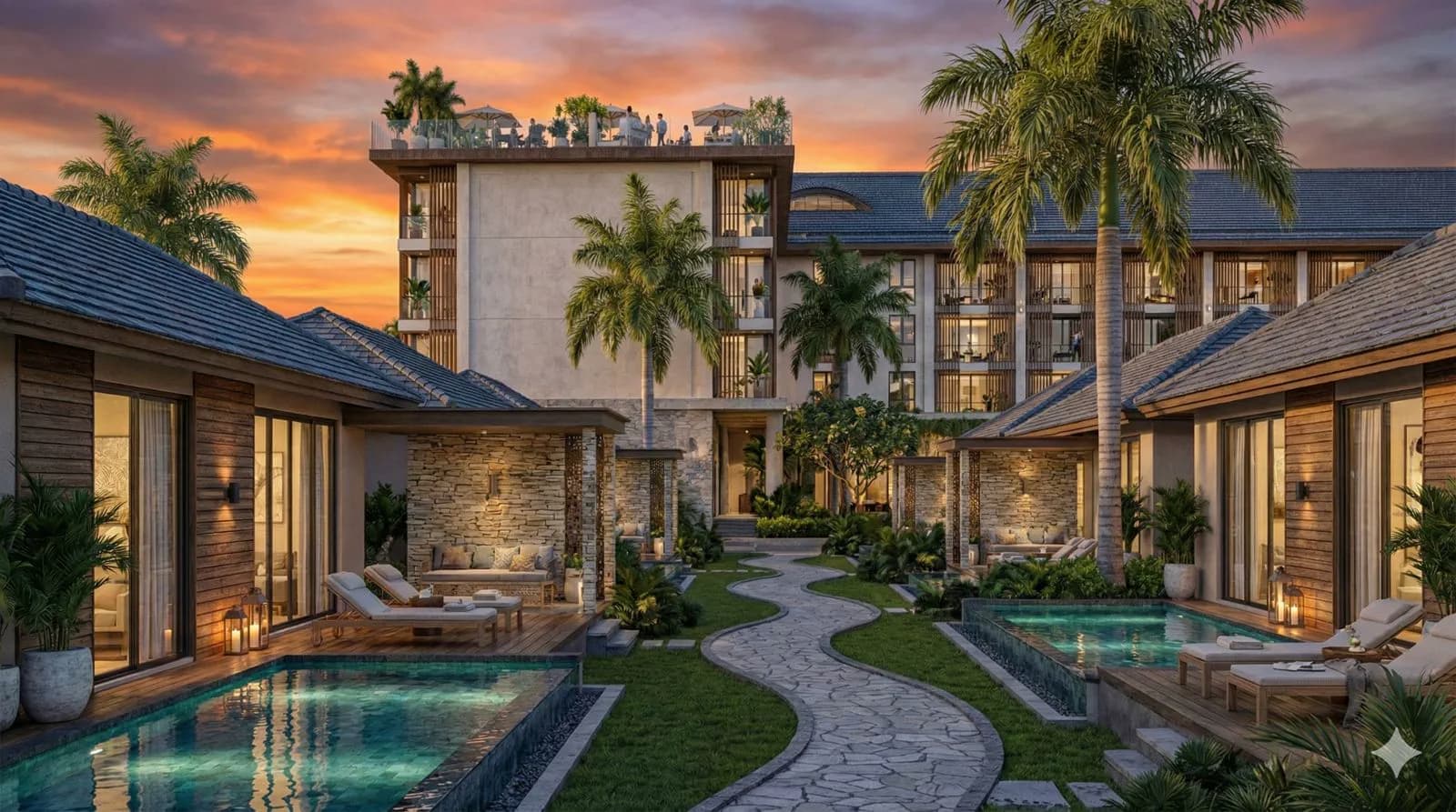 Ramada Nusa Dua pool and hospitality infrastructure concept