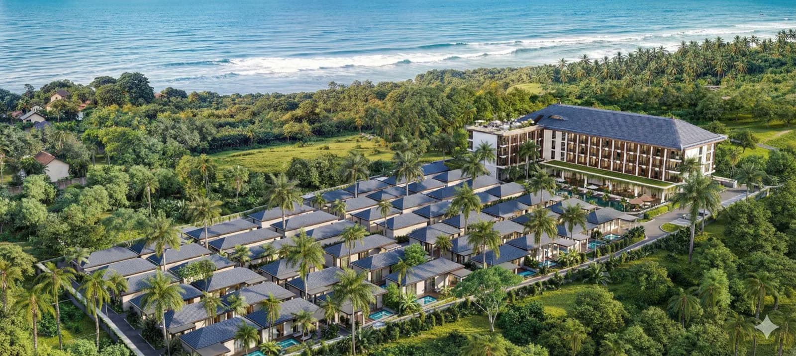 Aerial masterplan view of Ramada Nusa Dua by Wyndham
