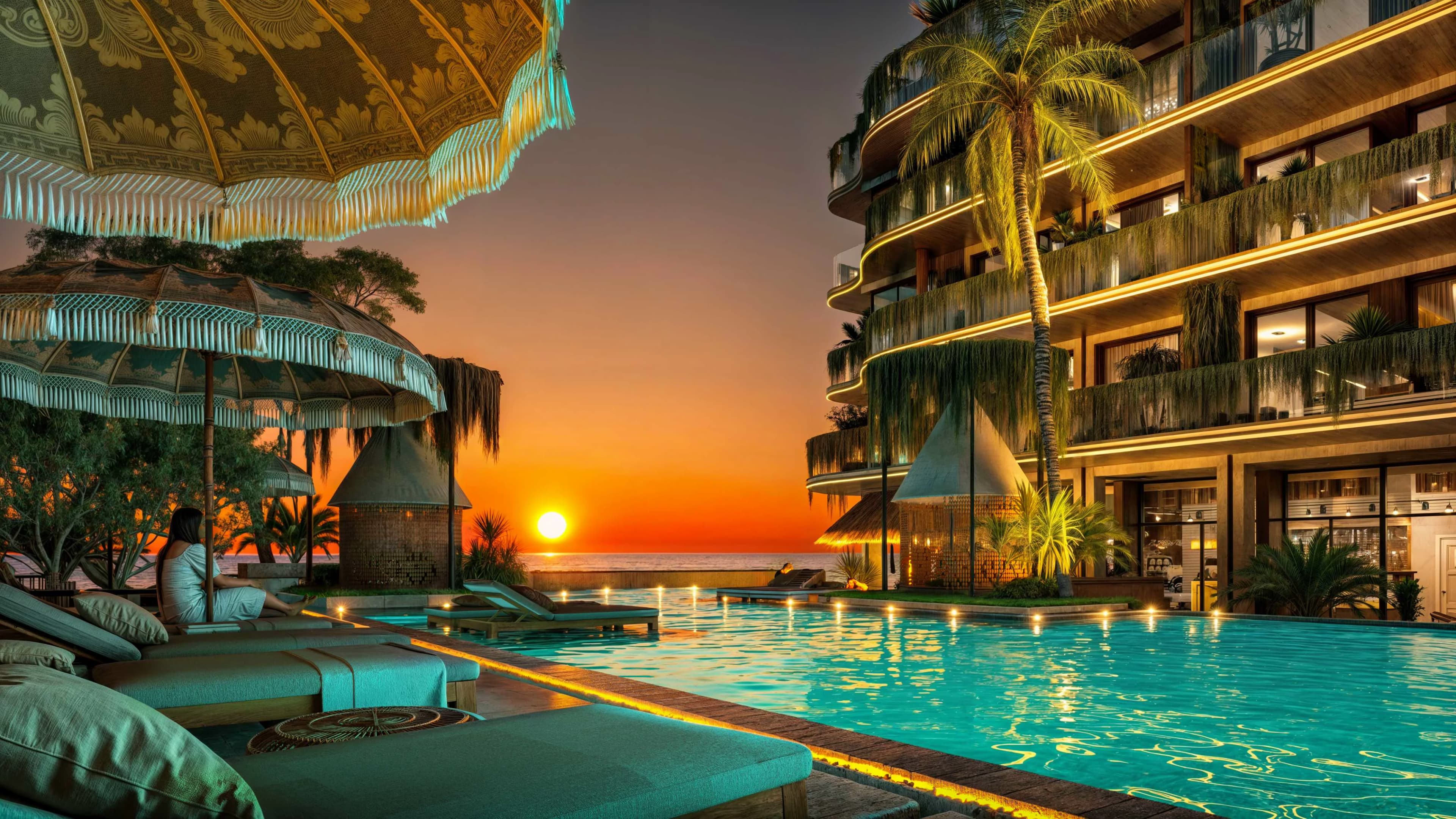 Amani Melasti reception and lobby interior